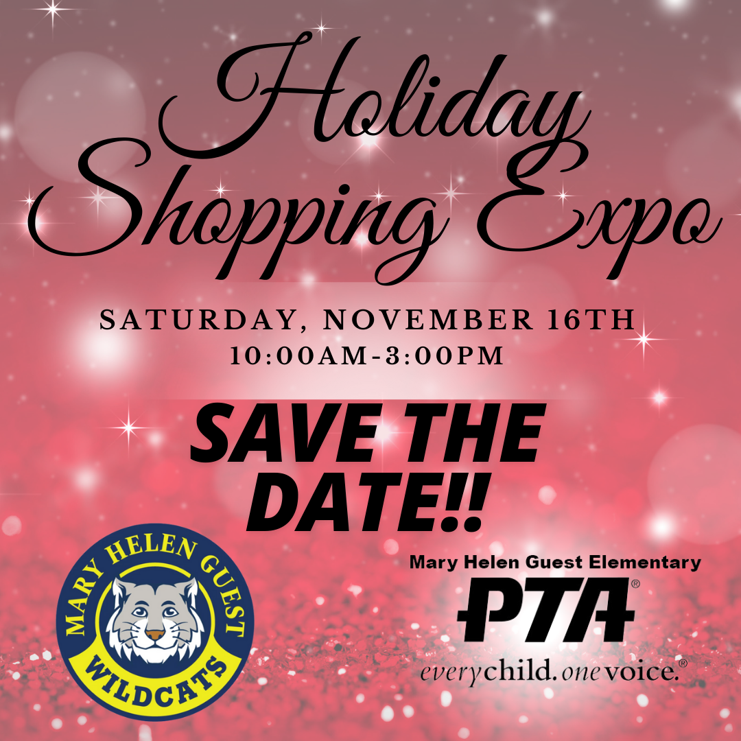 Holiday Shopping Expo save the date